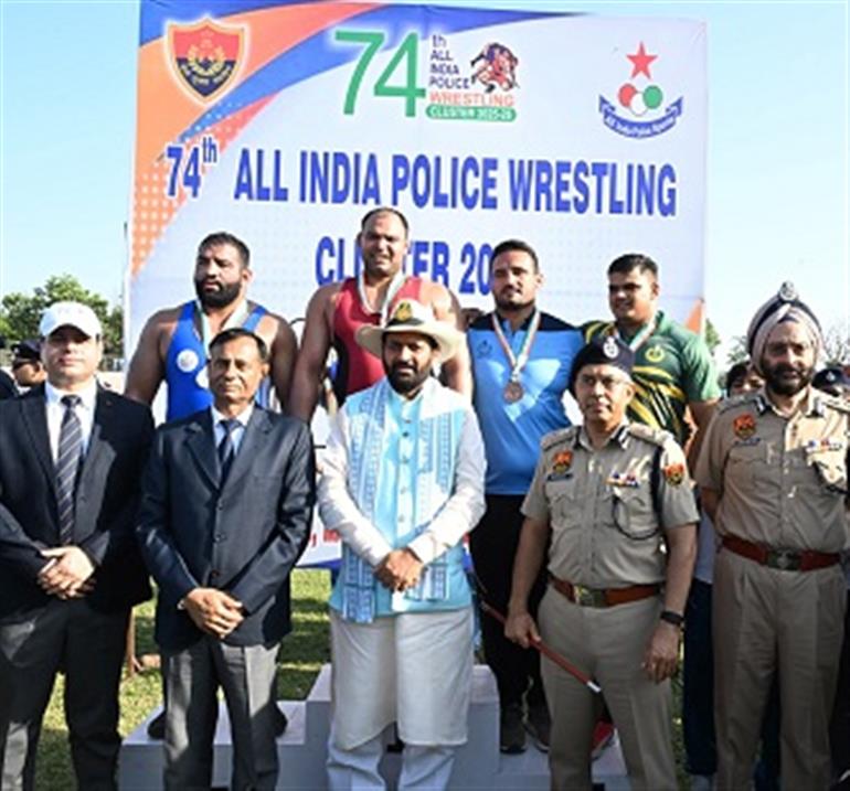 Sports and police forces have a deep connection, good health and team spirit develop - Chief Minister Naib Singh Saini.